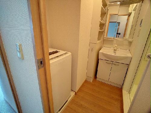 洗面設備　現居を優先