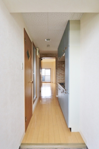 玄関　玄関からの景色です