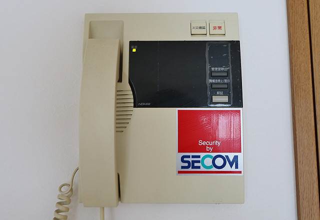 セキュリティ　オートロックでセキュリティもしっかり