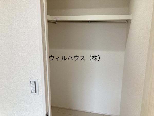 収納　ウォークインクローゼット！