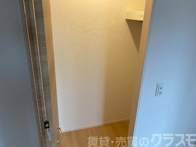 収納　ウォークインクローゼット