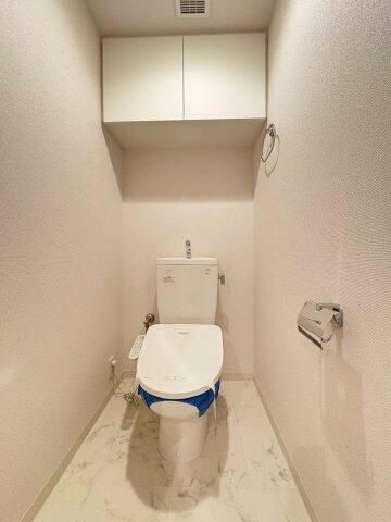 トイレ　ゆったりとした空間のトイレです