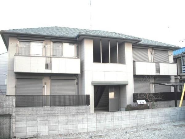 建物外観　モニター付きインターホンで安心です♪
