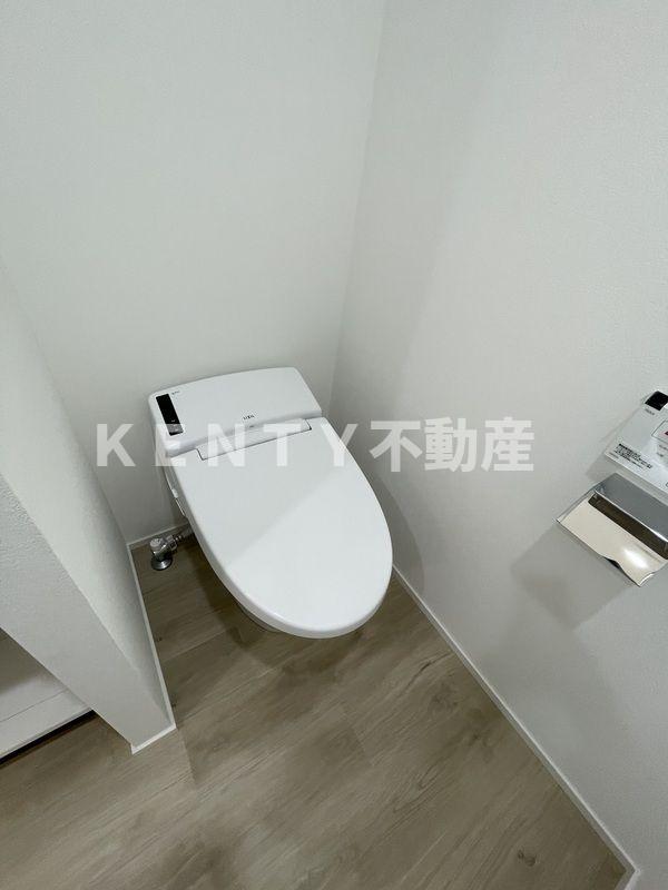 トイレ　ゆったりとした空間のトイレです