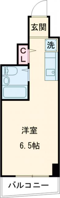 スカイコート都立大学第2の間取り写真