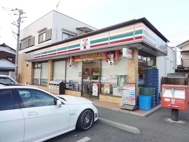 コンビニ　セブンイレブン八王子川口町店（コンビニ）まで443m