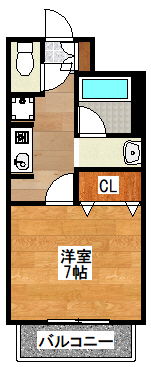 シャンブルベルの間取り写真