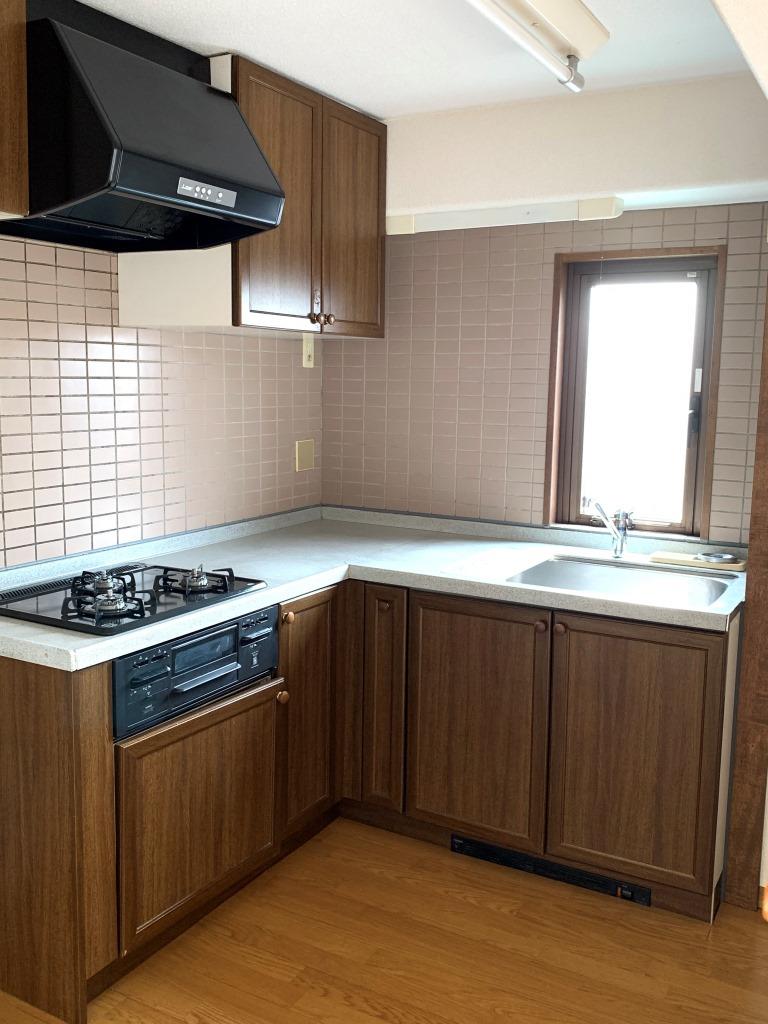 キッチン　2口ビルトインコンロ