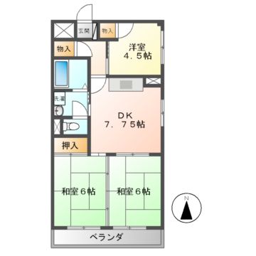 2清邦ビルの間取り