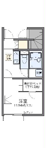 レオネクストコメ吉　ＰａｒｔIの間取り