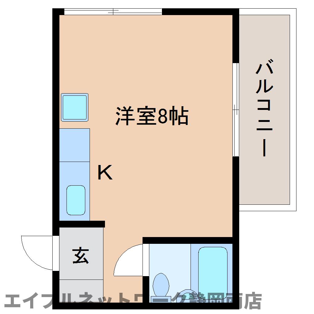 静岡市駿河区敷地のマンションの間取り