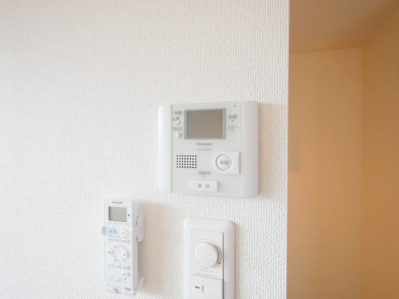 セキュリティ　セキュリティ対策にモニターホン＆オートロック♪