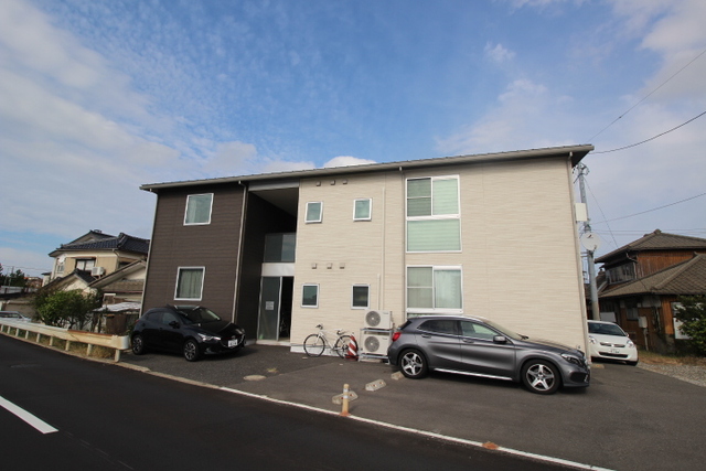 新潟県新潟市中央区有明台（アパート）の賃貸物件の外観