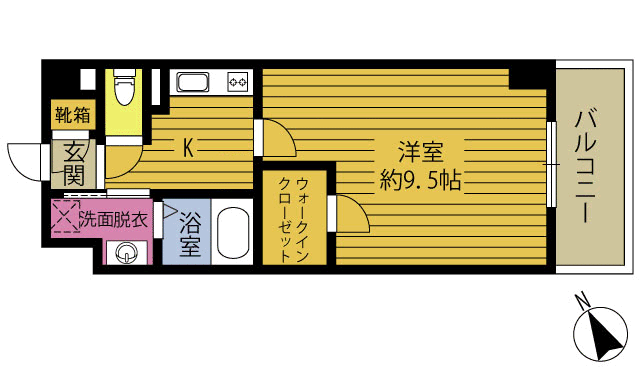 Ｓ－ＦＯＲＴ大分寿町の間取り