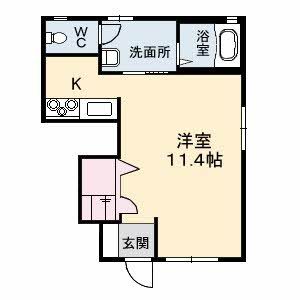 ブランシェ余戸の間取り