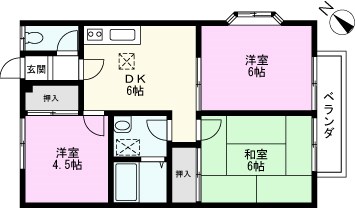 エルパレスの間取り