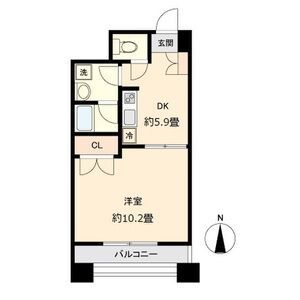 仙台市青葉区支倉町のマンションの間取り