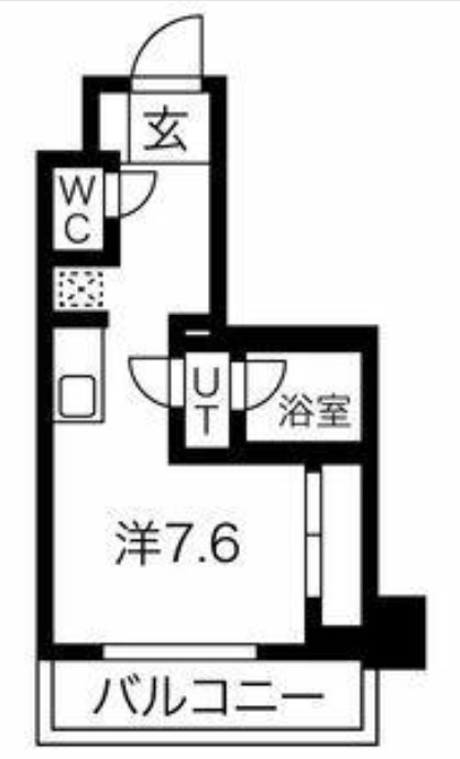 川崎市川崎区南町のマンションの間取り