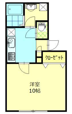 サンパティーク・Ｆの間取り