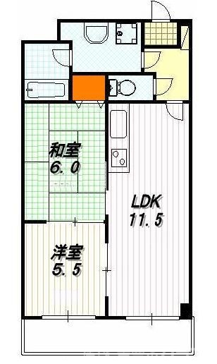 Du四条の間取り