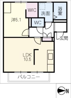 プレジオＡの間取り