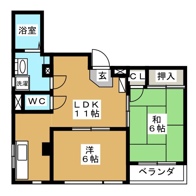 ＧＭマンションの間取り