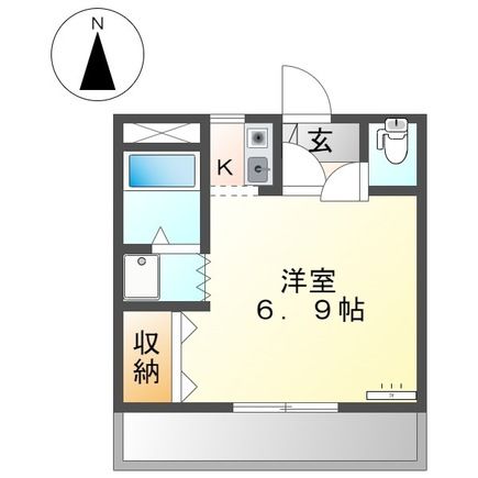 あま市七宝町川部のアパートの間取り