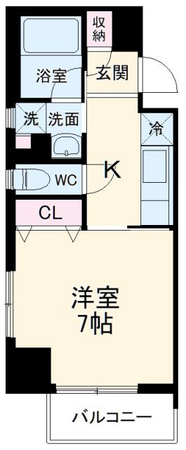 グランデュオ二子多摩川の間取り