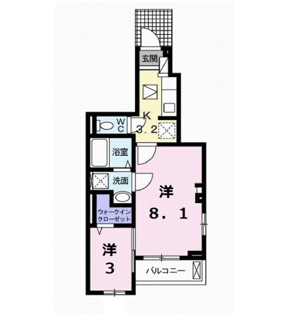 パーシモンIIの間取り