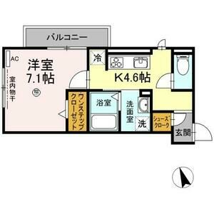 D-roomビーチルックの間取り