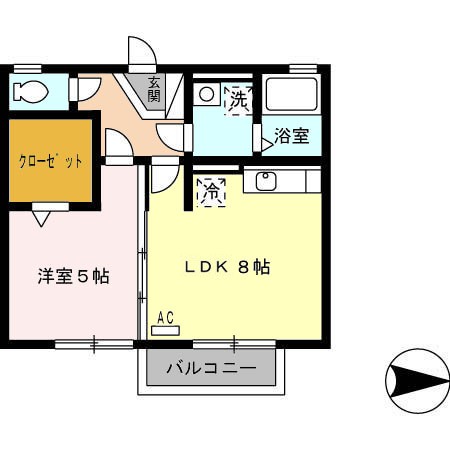 パルアヴェニューの間取り