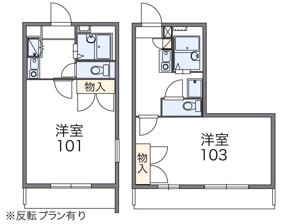 白井市冨士のアパートの間取り