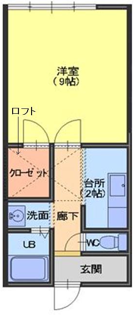 グレース小坂IIの間取り