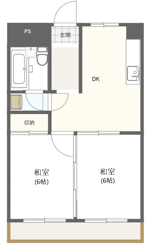 マンション翠嵐の間取り