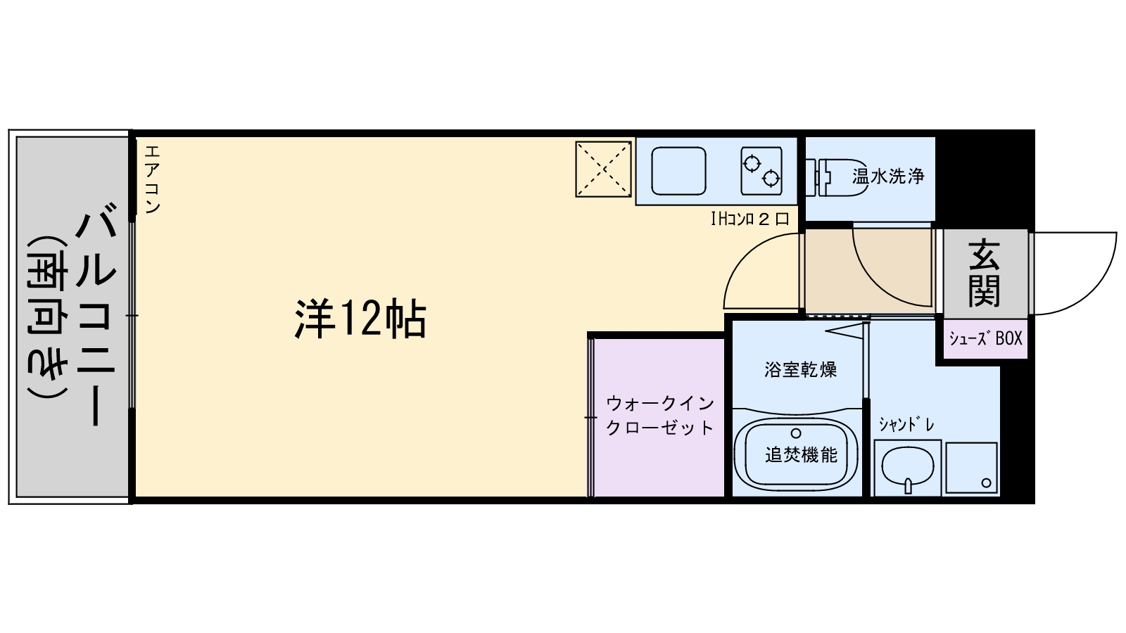 グランファスト伊都の間取り