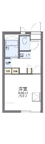 レオパレスエルフIIの間取り