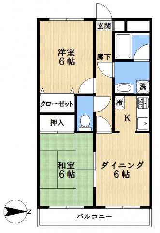 イレブンアールの間取り