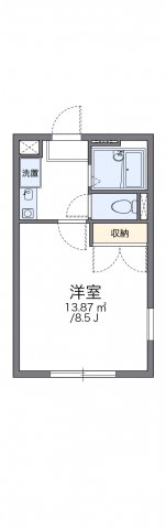 川崎市高津区二子のマンションの間取り