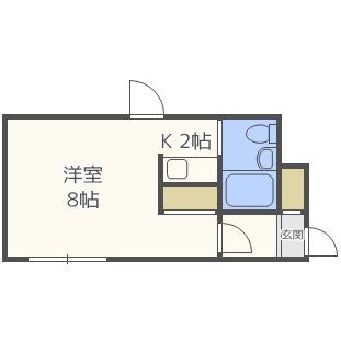 エクセレントハウス421の間取り