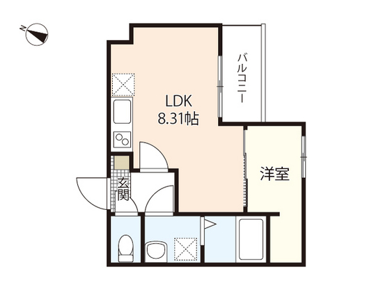 セブンプロート海田栄町の間取り