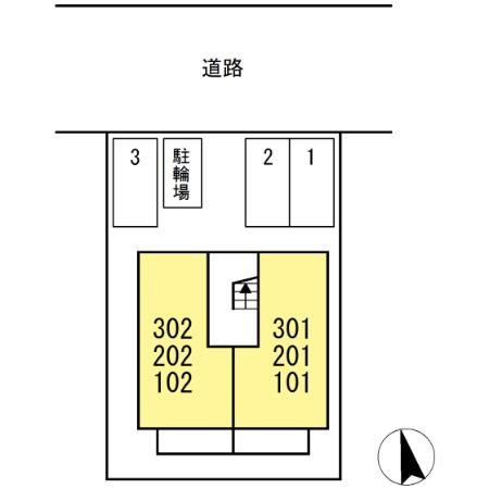 【リープ・Jの駐車場】