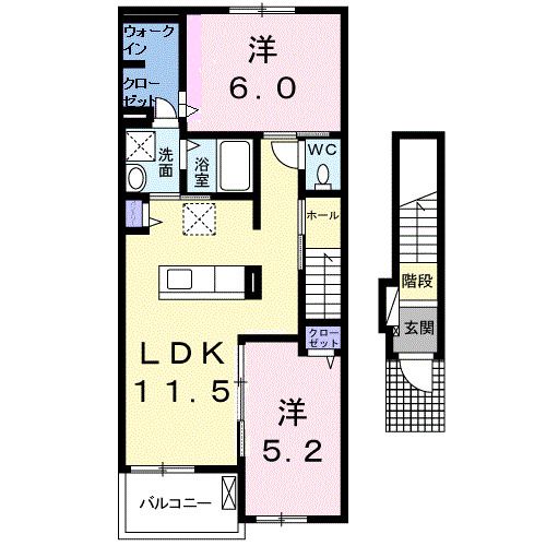 パラシオIIの間取り