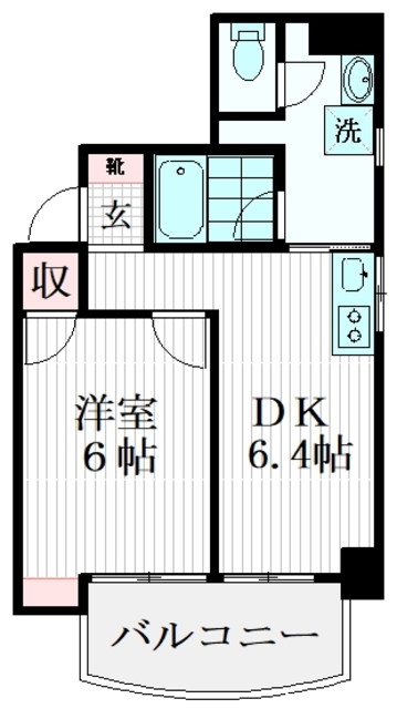 【エスペーロ自由が丘の間取り】