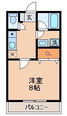 青空ハイツの間取り