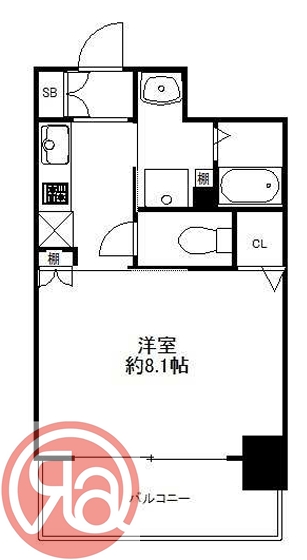 スワンズシティ福島グランデの間取り