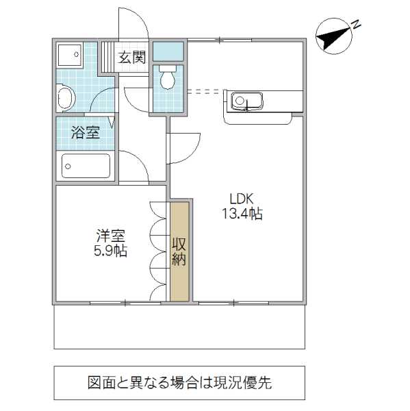 colonnadeの間取り