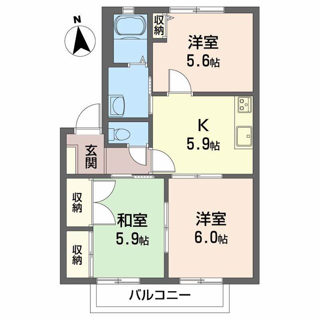 ルミエール居相の間取り