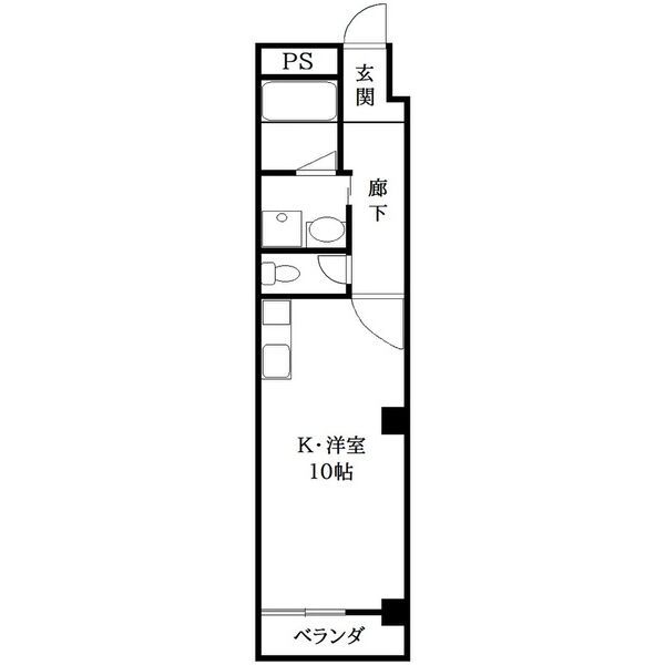 桂グランドハイツの間取り