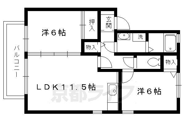 セレ・ファミールの間取り