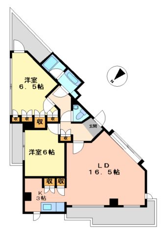 Ns21やごとの間取り